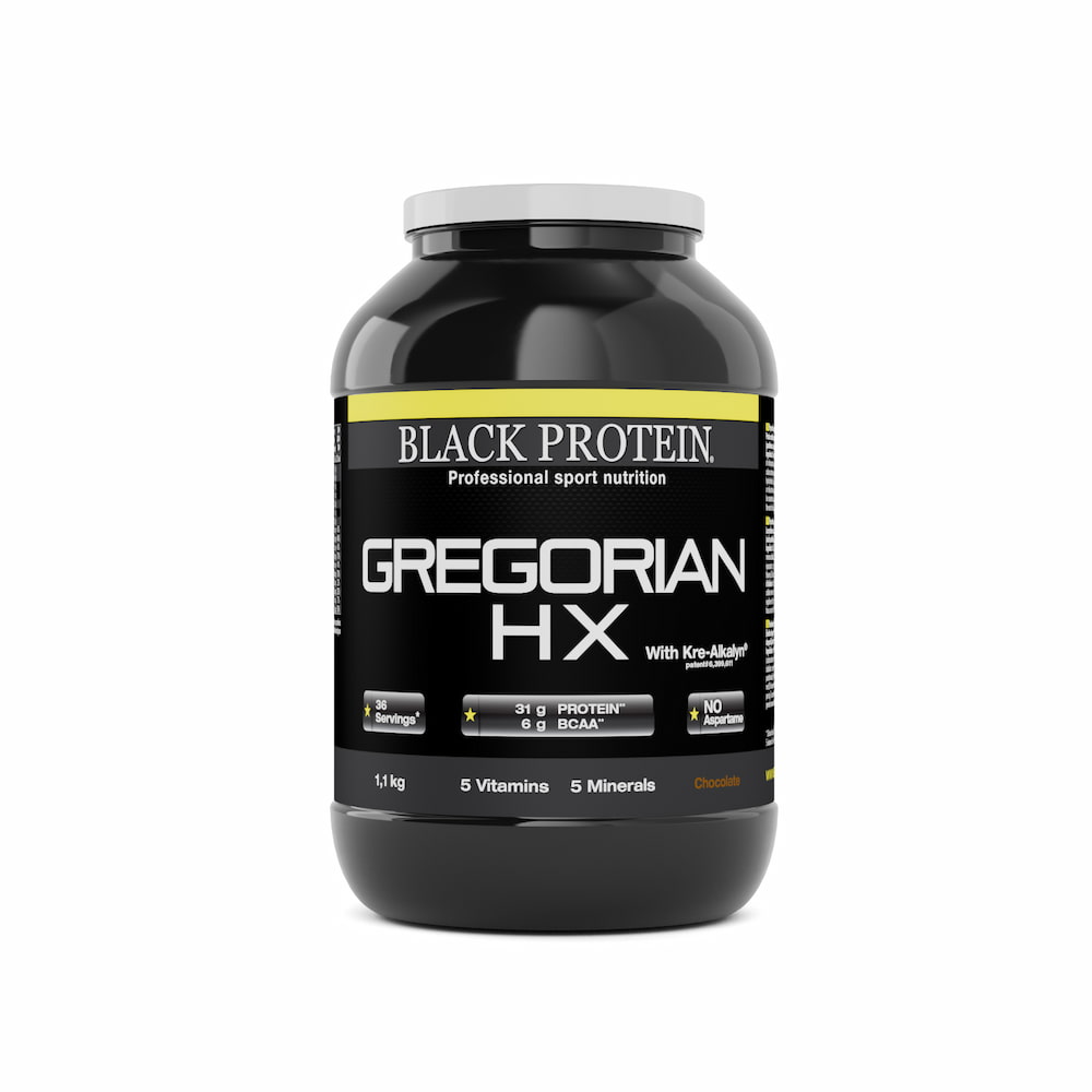 Prise de masse Black Protein Gregorian Hx